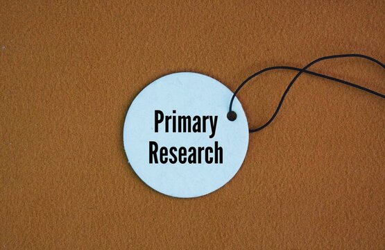 Tag the paper with the words Primary Research. Primary research is a research method that relies on collecting data yourself