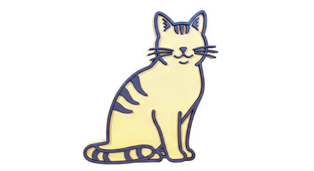 Obraz premium Orange Tabby Cat Magnet