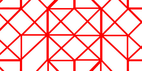 Vibrant Red Geometric Pattern: Abstract Line Art Background for Design, Branding, and Decor
