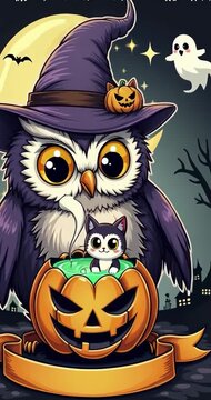 ave, dibujos animados, buhos, vector, animal, ilustraci&oacute;n, cuca, ping&uuml;ino, navida, chistoso, acomodador, car&aacute;cter, amor, naturaleza, designio, &aacute;rbol, icono, diversi&oacute;n, arte, firmar, par, halloween, no
