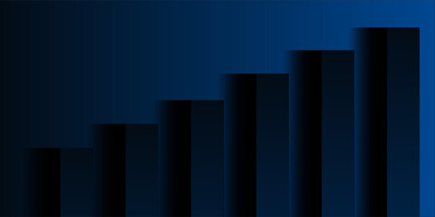 Fototapeta premium Abstract blue modern background. Vector Illustration eps10