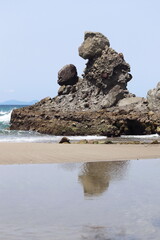 鹿児島県　人形岩