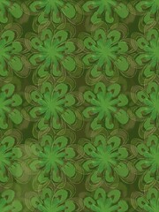 Abstract floral watercolor digital paper 