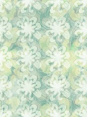 Vintage watercolor floral pattern background
