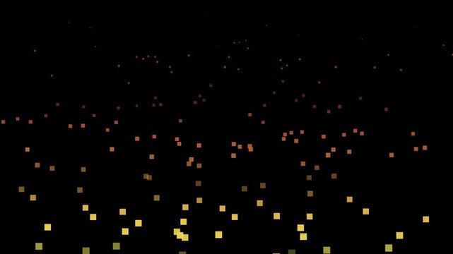Light, black, night, decoration, motion, particles, liberal arts, warmth, gold, design, glowing, snow, bright, dark, color, holidays, magic, celebration, Christmas, animation, vector, stars, space, pa