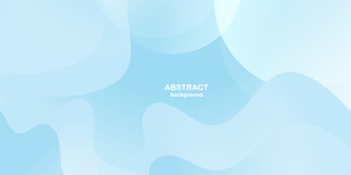 Soft blue gradient abstract background, semicircle shape, vector illustration.Creative element design in vetor illustration