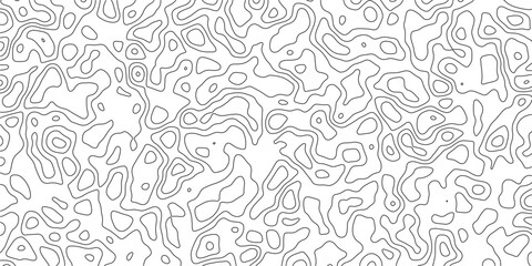 Fototapeta premium Intricate Wavy Lines Seamless Digital Concept