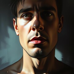 portrait of a young man with dreadlocks