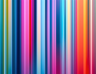 Obraz premium Vibrant Pastel Streaks with Dynamic Motion Blur Effect