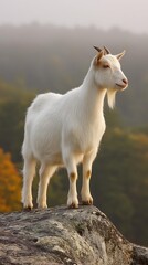 Obraz premium Year of the Goat 2027 background high end stock design, Realistic Photo