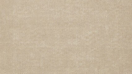 Close-animated movie textured background of natural beige linen fabric with visible weave pattern and subtle tonal variations