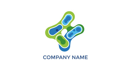 Abstract Company Logo Design Element.