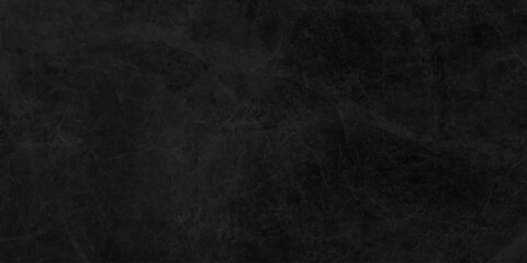 Dark charcoal grunge wall texture background. Dark black rough grunge surface with smoke edge. Black texture chalk board and black board. © MDFAIMIDULISLAM