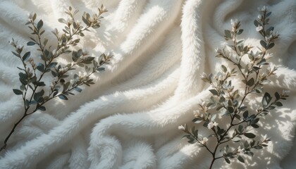 Luxury Soft White Texture Background for Branding