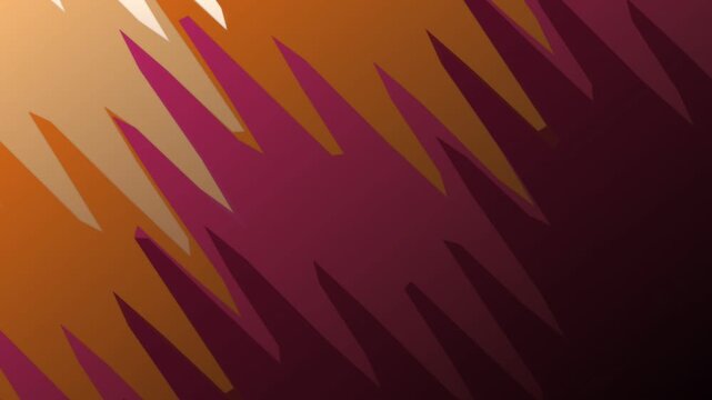 Abstract geometric shapes forming a dynamic pattern with gradient colors and sharp edges