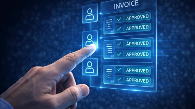 AI power automation procurement process management technology smart document business contract approval enhancing efficiency accuracy in digital workflows and invoice handling