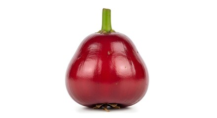 red onion isolated on white background