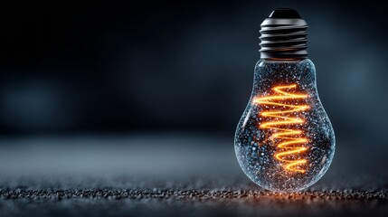 Brilliant idea ignites with vibrant energy, illuminating innovative solutions and sparking creative breakthroughs in a conceptual modern design.