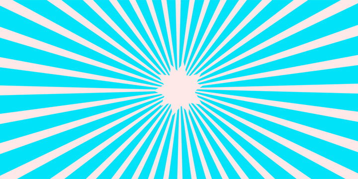 Sun rays background, vector illustration. Sun rays pattern. Vector background sun rays with retro color. Sun rays design for web. Sunbeams background. SUNbeams Sunburst Pattern. Retro design