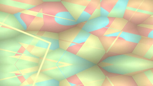 Soft pastel capsules in an abstract blurred background with overlays.