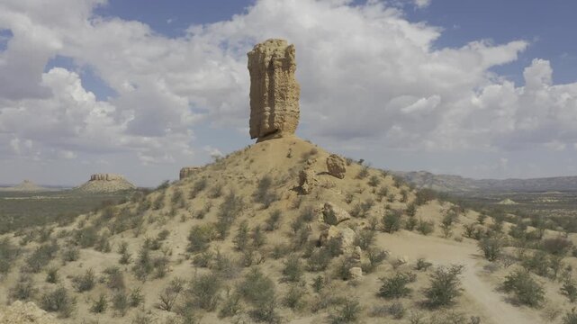 Aerial, Vingerklip, Namibia