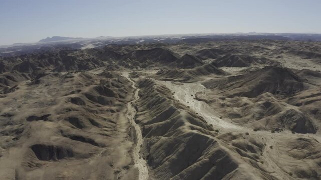 Aerial, Welwitschia Drive, Namib Naukluft, Namibia