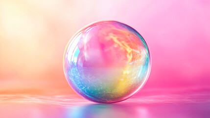 Holography iridescent abstract background. Gradient pearl material. Aesthetic y2k rainbow design