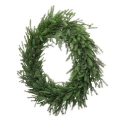 Fresh pine wreath