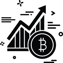 Business growth with cryptocurrency investment and financial analysis