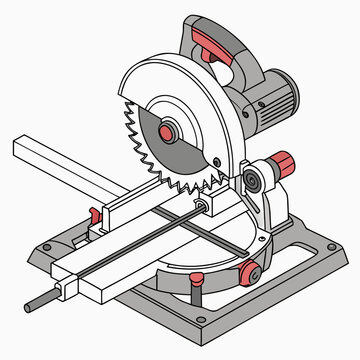 Electric mitre saw