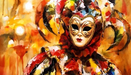 venetian carnival mask