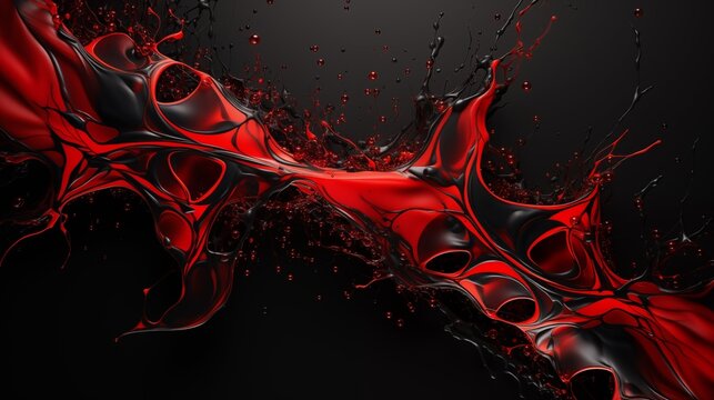 red abstract background