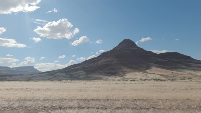 Driving On Namibian Gravelroads