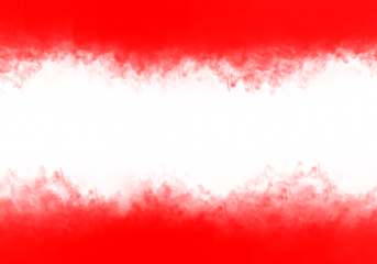 Abstract background design featuring vibrant red glowing smoke blending dramatically into a solid black void creating strong visual contrast