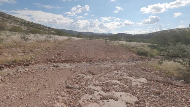 Crossing Namibias Riverbeds