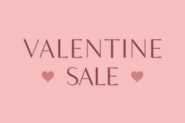 Valentine sale announcement