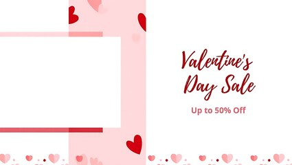 Valentine's day sale announcement