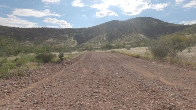 Crossing Namibias Riverbeds
