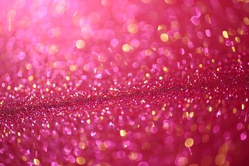 Vibrant pink bokeh background