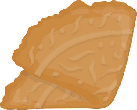 Illustration of Kue Semprong, Indonesian Traditional Snack