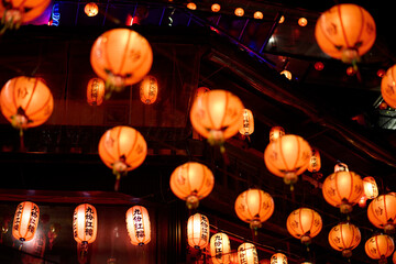 台湾　九份の風景