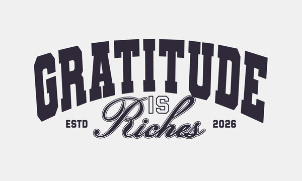 Retro typography college varsity motivational quote slogan print for graphic tee t shirt or sweatshirt - Vector