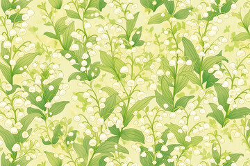 Floral abstract seamless patterns. Vector design for different surfases. 