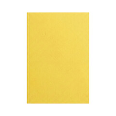Blank Yellow Notebook Cover Texture Vertical