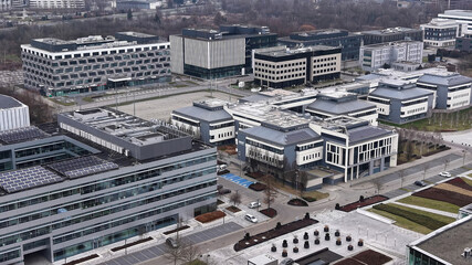 Modern data center utilizing clean energy from sun