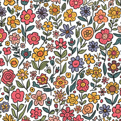 Flowers Pattern Design Very Cool