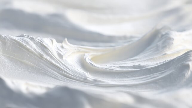 Whipped cream texture