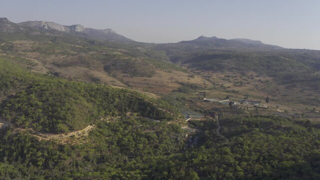 Aerial, Nyanga National Park, Zimbabwe