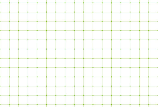 Green grid pattern with small dots