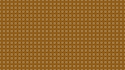 A seamless pattern of intricate golden and brown designs on a textured background
